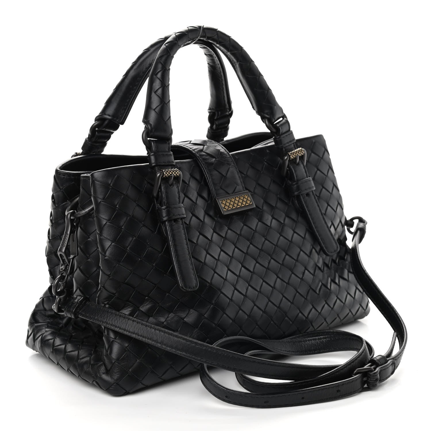 Bottega Veneta Calfskin Intrecciato Mini Roma Light Tourmaline 4 of 22