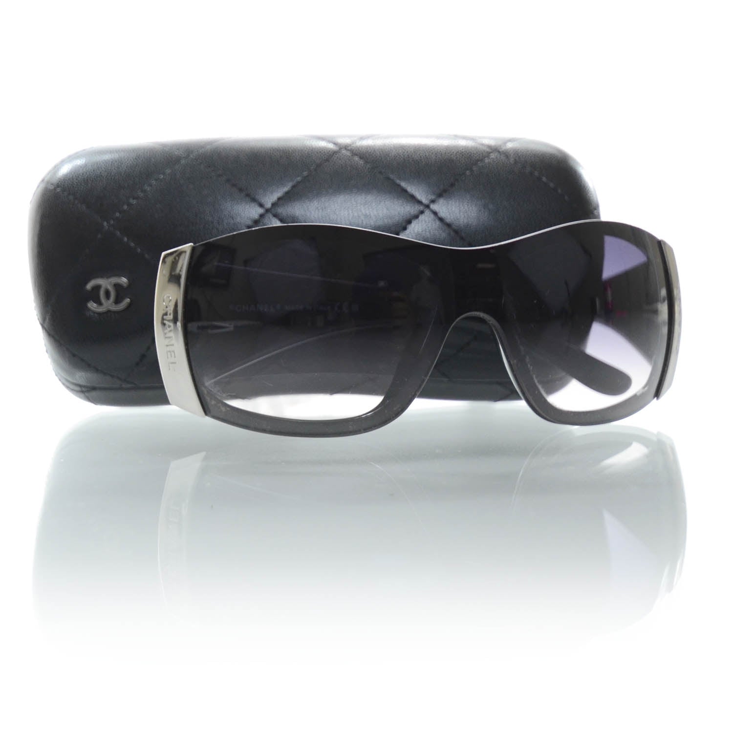 Chanel Quilted Sunglasses 6009 Black 7 of 7