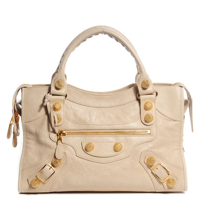 Balenciaga Agneau Giant 21 Gold Hardware City Praline 1 of 14