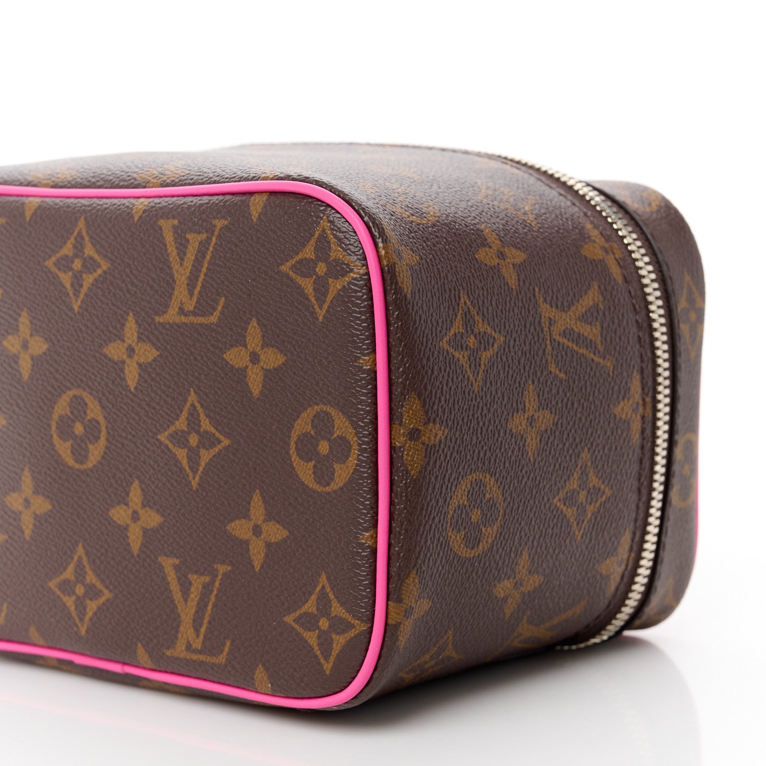 Louis Vuitton Monogram Macassar Nice Mini Fuchsia 10 of 11