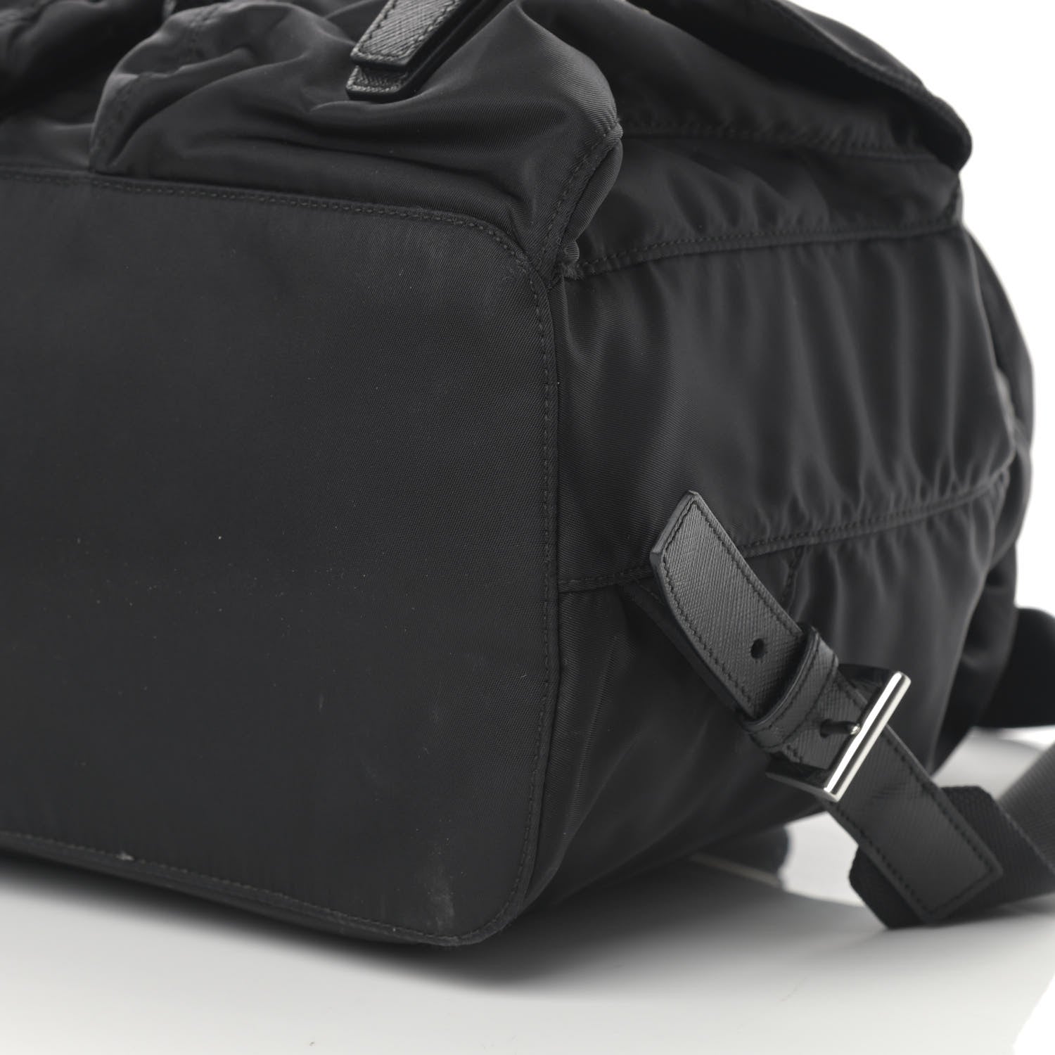 Prada Re-Nylon Saffiano Medium Backpack Black 13 of 14