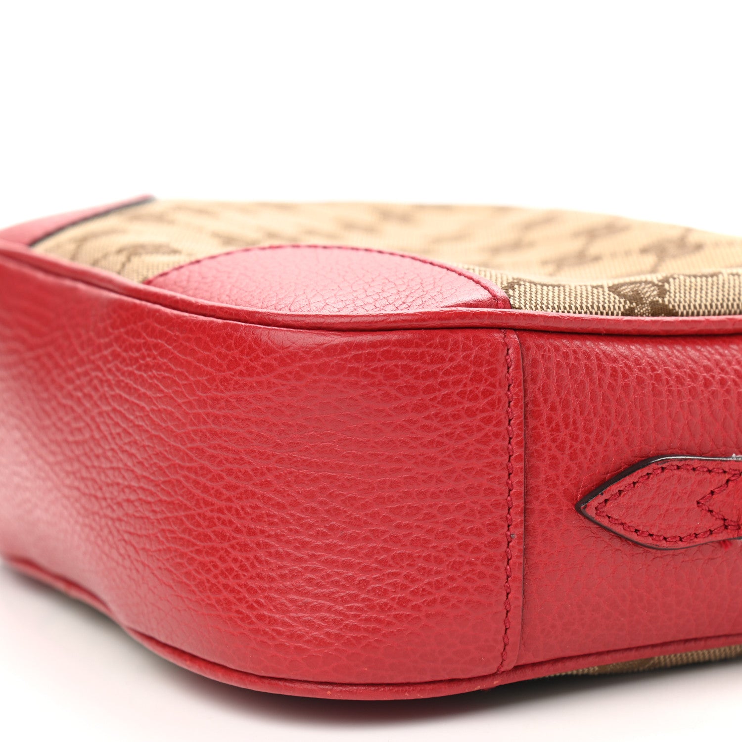 Gucci Monogram Mini Bree Messenger Bag Red 9 of 12