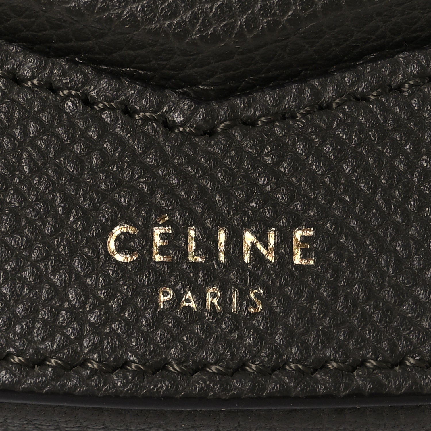 Celine Baby Grained Calfskin Small Trotteur Grey 6 of 16
