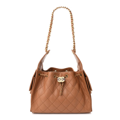Chanel Caviar Quilted Small Chanel 25 Handbag Brown 1 of 11