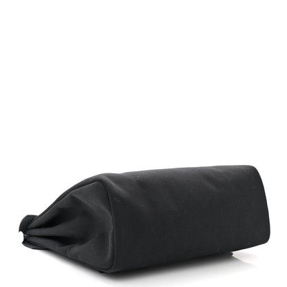 Hermes Military Toile Vache Hunter Herbag Messenger 39 Black 5 of 11