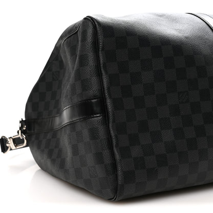 Louis Vuitton Damier Graphite Keepall Bandouliere 55 9 of 10
