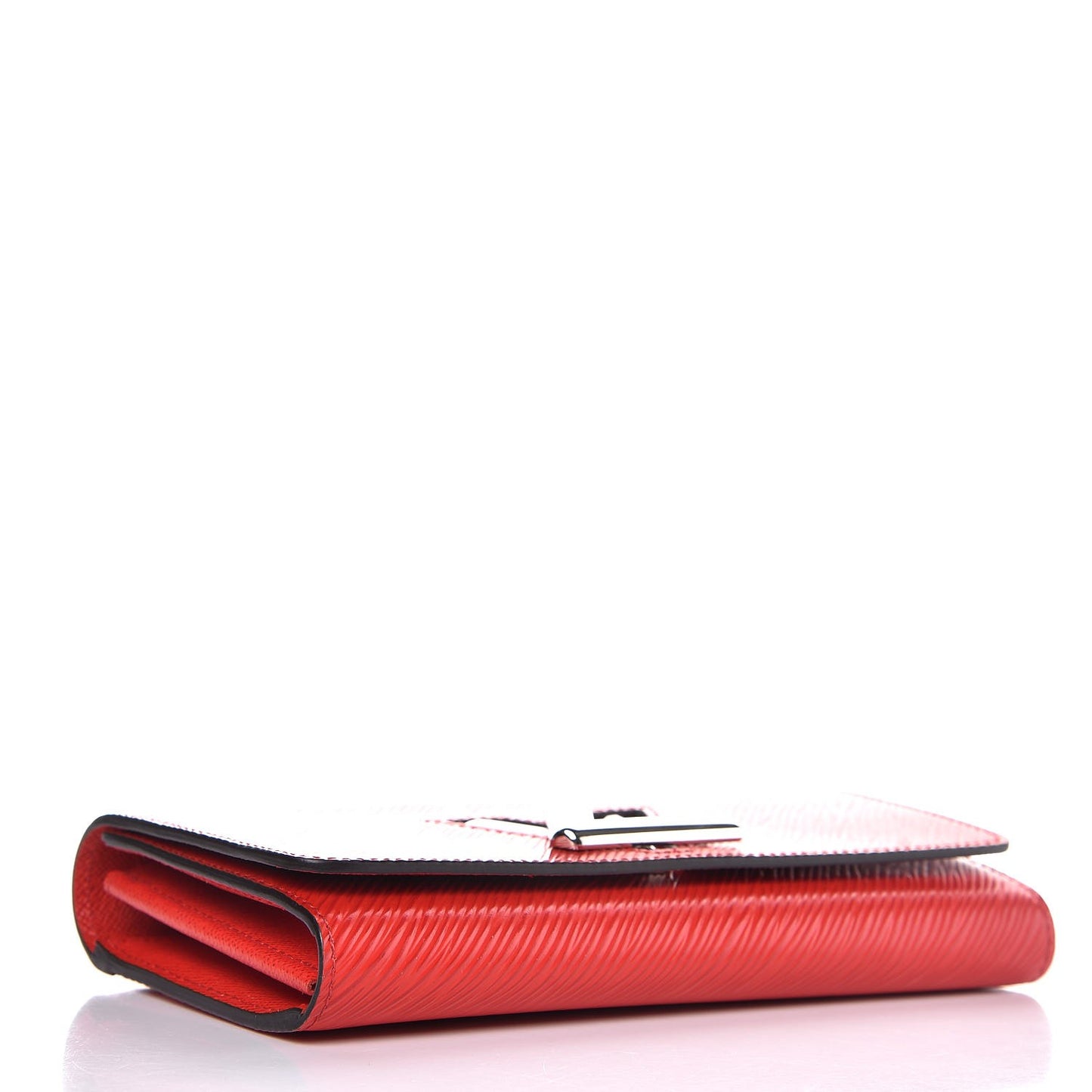 Epi Twist Wallet Coquelicot