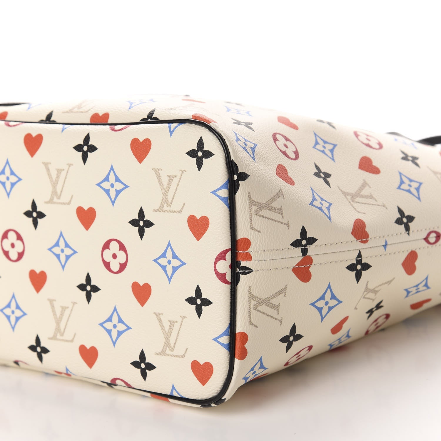 Louis Vuitton Game On Neverfull MM White 7 of 11