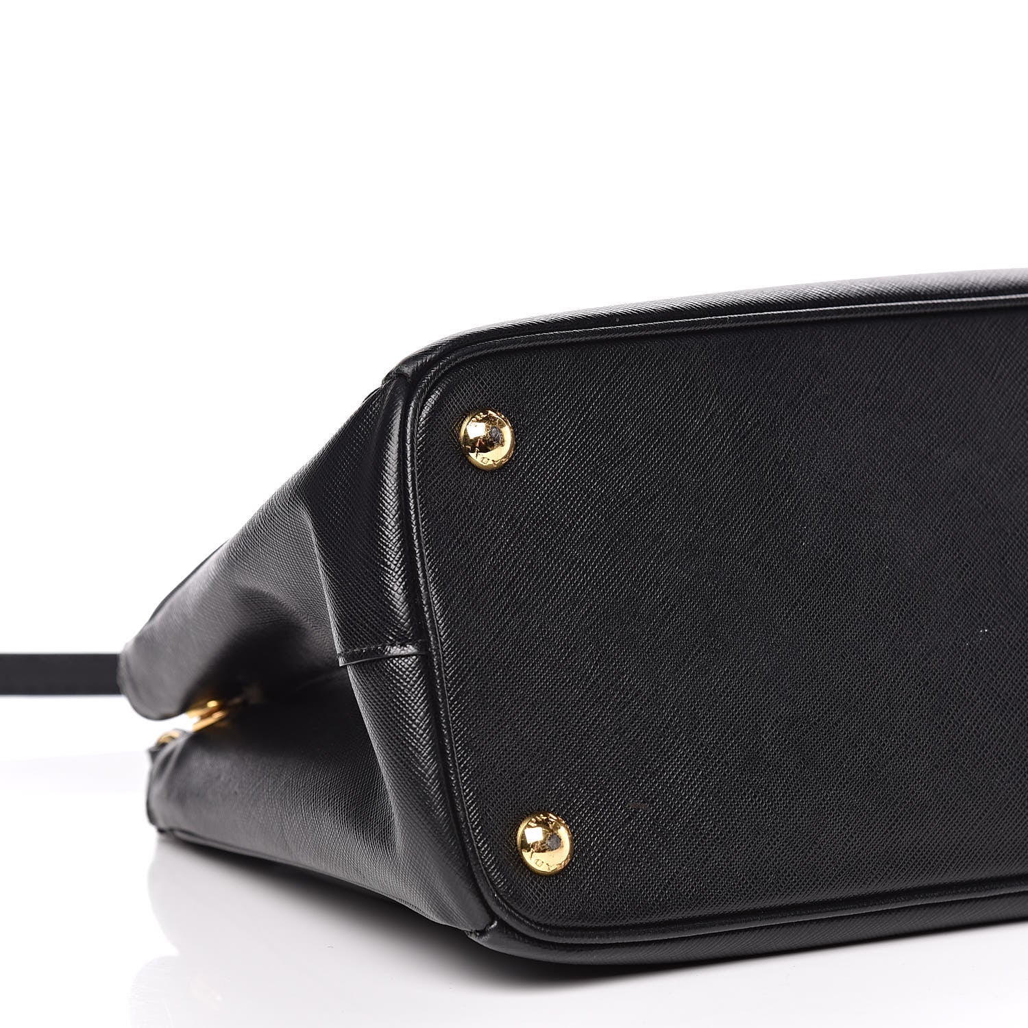 Prada Saffiano Small Galleria Double Zip Tote Black 11 of 12