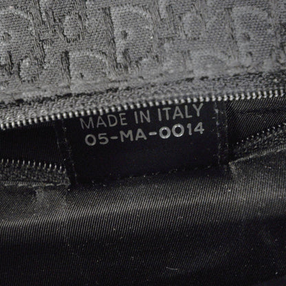 Christian Dior Leather D Trick Shoulder Bag Black and White 8 of 8