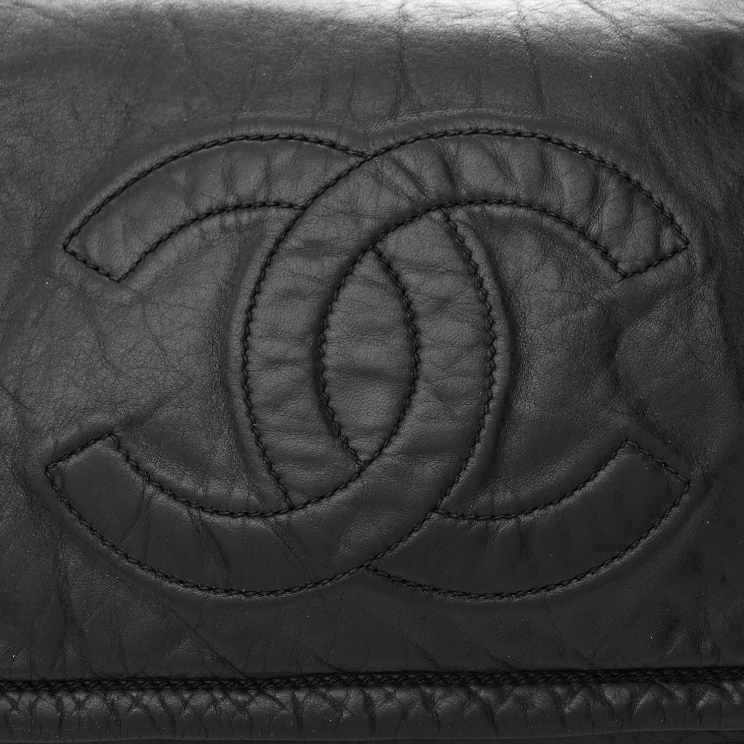 Chanel Lambskin Medium Rock and Chain Flap Black 10 of 13