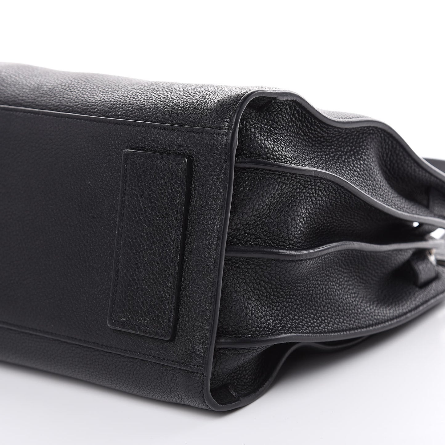 Grained Calfskin Small Supple Sac De Jour Black