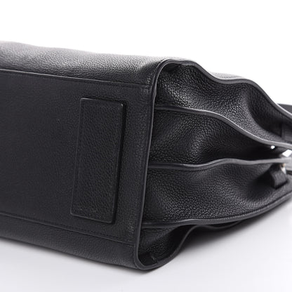 Saint Laurent Grained Calfskin Small Supple Sac De Jour Black 9 of 16