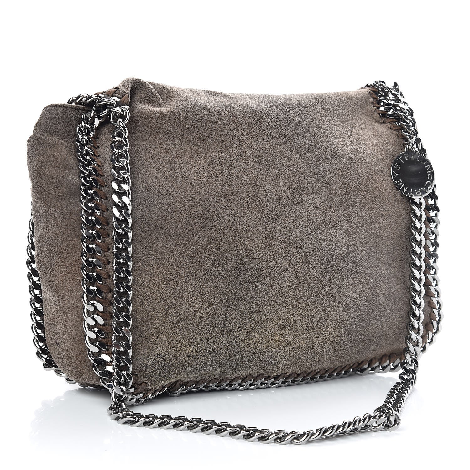 Stella McCartney Shaggy Deer Falabella Shoulder Bag Brown 3 of 12