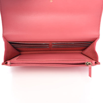Chanel Lambskin Quilted 19 Wallet On Chain WOC Pink 5 of 13