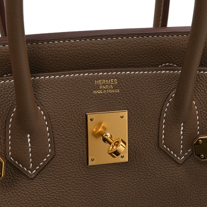 Hermes Togo Birkin 30 Etoupe 6 of 11