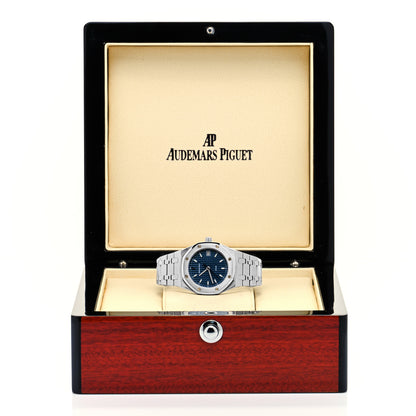 Audemars Piguet Stainless Steel 37mm Royal Oak Automatic Watch Blue 14790ST.OO.0789ST.08 5 of 5
