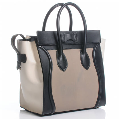 Celine Smooth Calfskin Mini Tri-Color Luggage 4 of 10