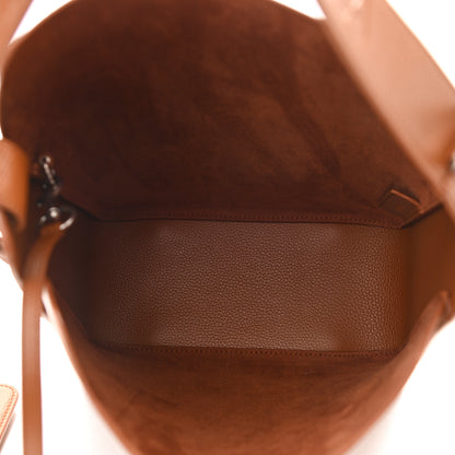 Balenciaga Calfskin Logo Embossed Small Tool 2.0 North-South Tote Camel 5 of 9