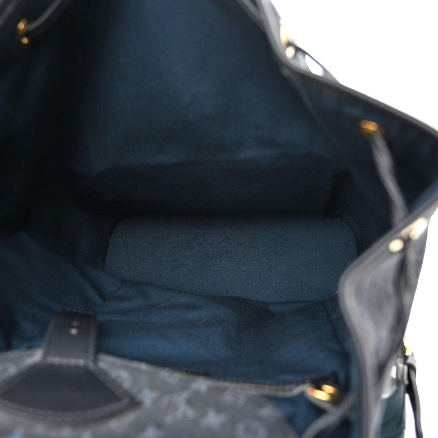 Mini Monogram Montsouris GM Backpack Blue