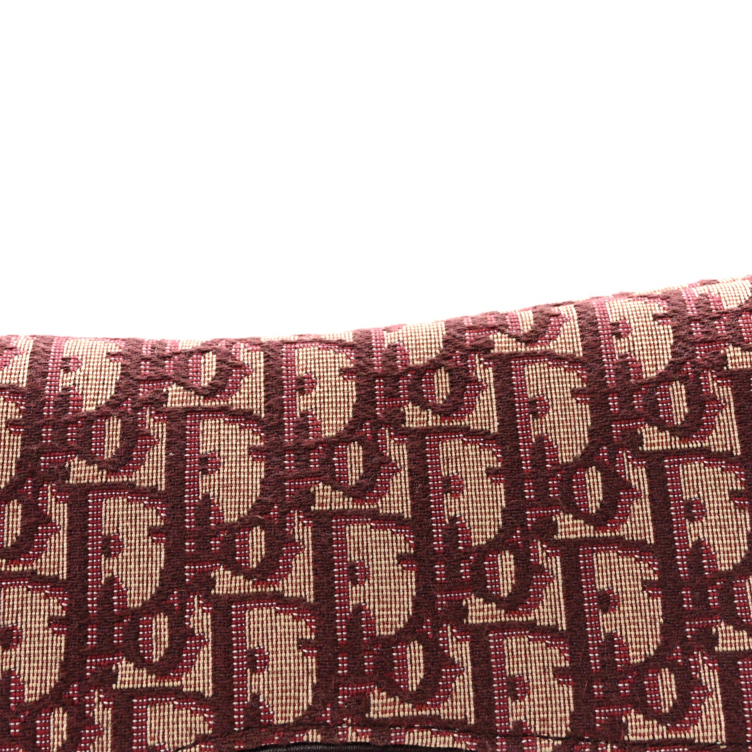 Christian Dior Oblique Saddle Bag Burgundy 7 of 9