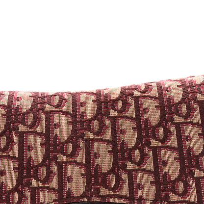 Christian Dior Oblique Saddle Bag Burgundy 7 of 9