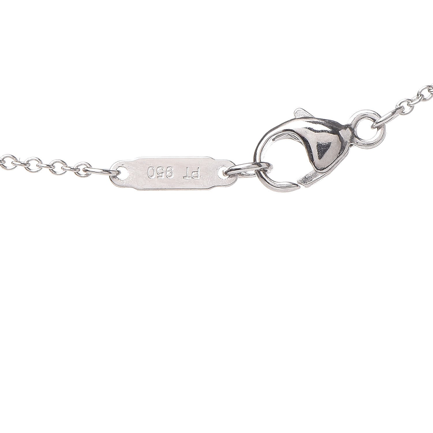 Tiffany Platinum Diamond Star Pendant Necklace 6 of 6