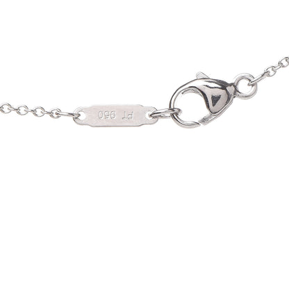 Tiffany Platinum Diamond Star Pendant Necklace 6 of 6