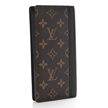 Louis Vuitton Monogram Macassar Brazza Wallet 3 of 8