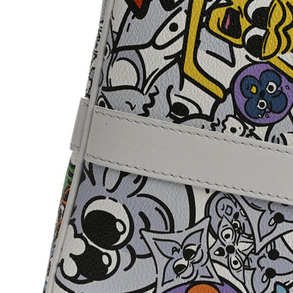 Louis Vuitton Monogram Comics Keepall Bandouliere 50 Multicolor 6 of 15