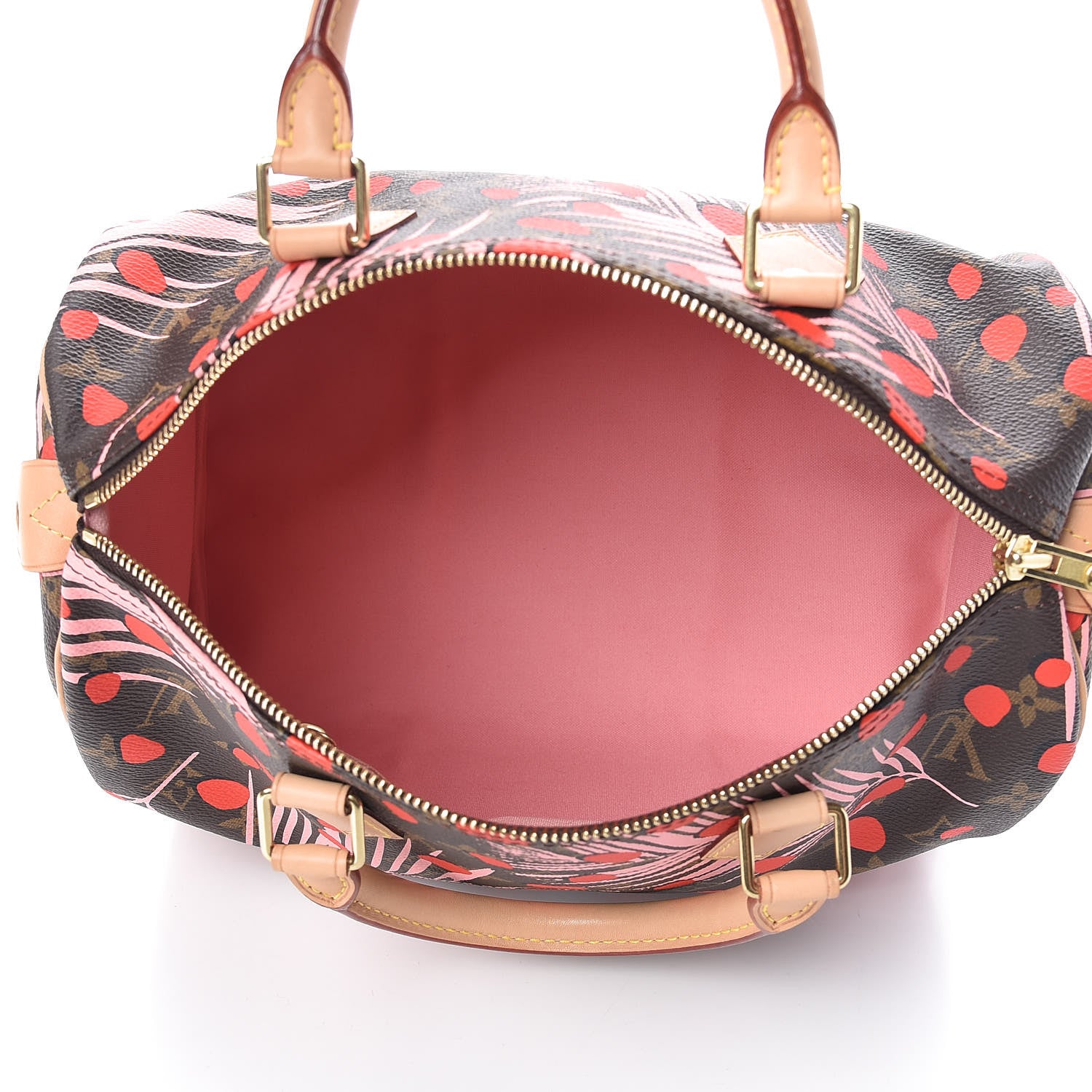 Louis Vuitton Monogram Jungle Dots Speedy 30 Sugar Pink Poppy 5 of 10