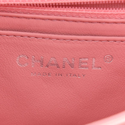 Chanel Lambskin Quilted Mini Square Flap Pink 5 of 8