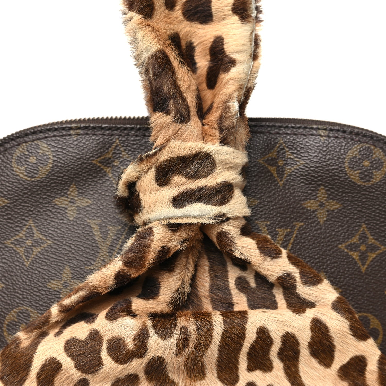Louis Vuitton Monogram Azzedine Alaia Leopard Alma 1838186