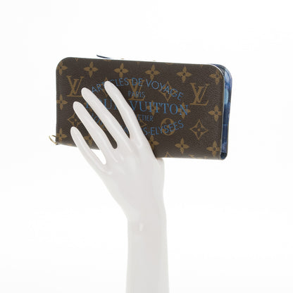 Louis Vuitton Monogram Articles de Voyage Ikat Insolite Wallet Grand Blue 2 of 6