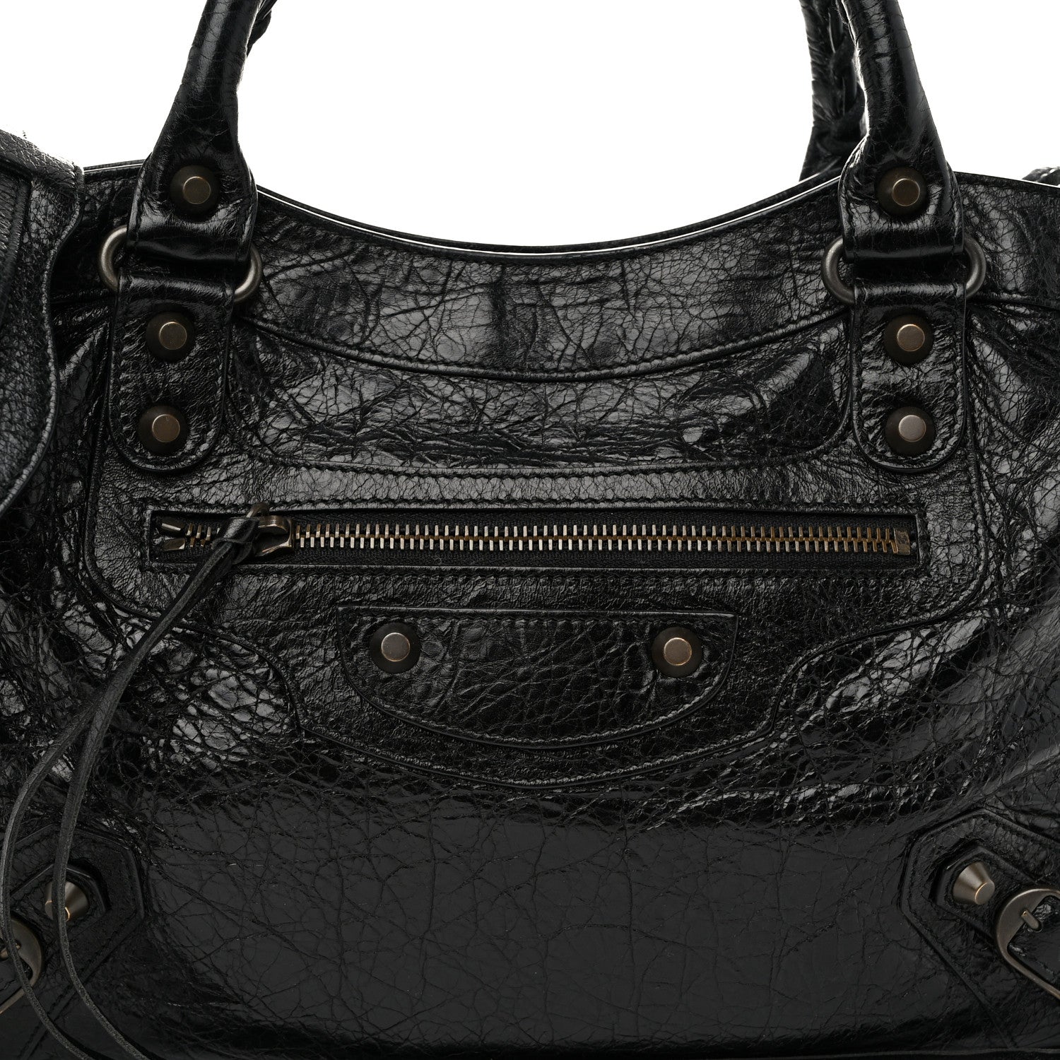 Balenciaga Agneau Classic Hardware Town Black 8 of 11