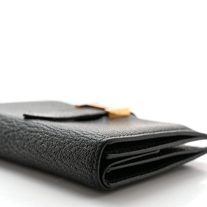 Hermes Chevre Mysore Mini Bearn Wallet Black 10 of 12