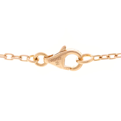 Cartier 18K Pink White Yellow Gold Diamond Trinity Pendant Necklace 4 of 6