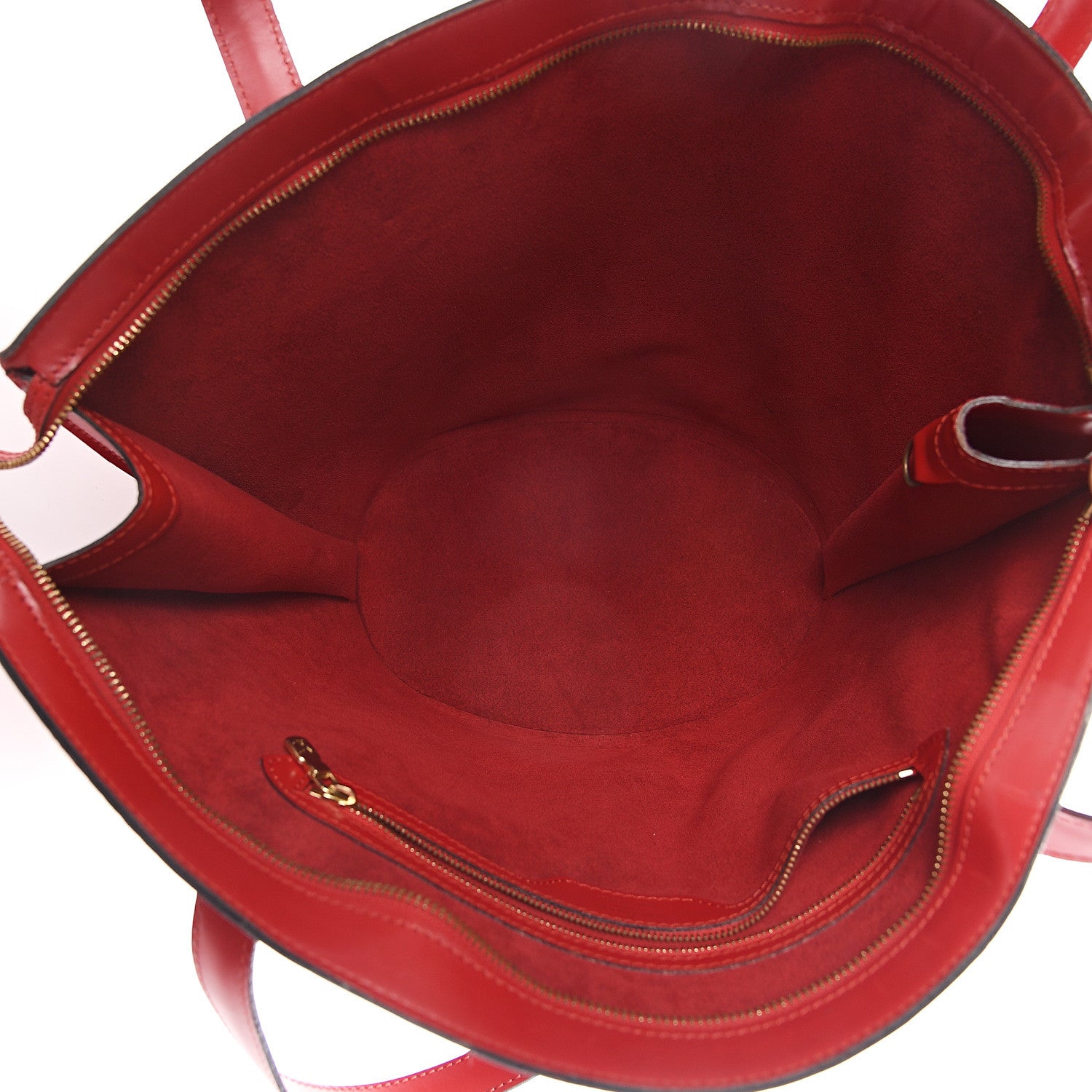 Louis Vuitton Epi Saint Jacques GM Castillan Red 4 of 8