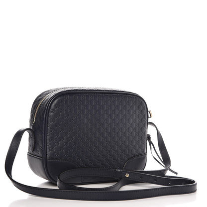 Gucci Soft Microguccissima Mini Bree Messenger Bag Blue 3 of 7