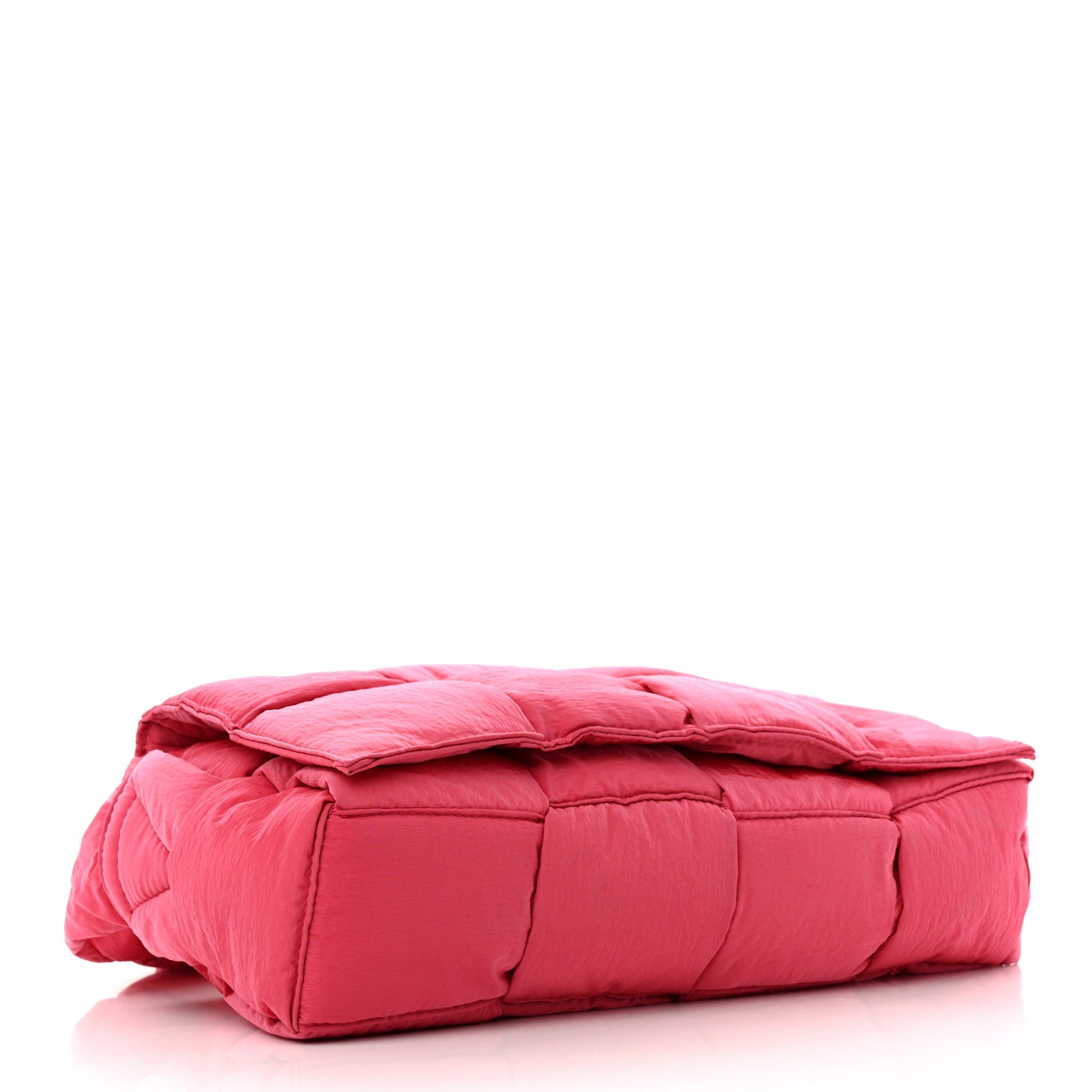 Bottega Veneta Nylon Intrecciato Padded Tech Cassette Bag Pink 5 of 13