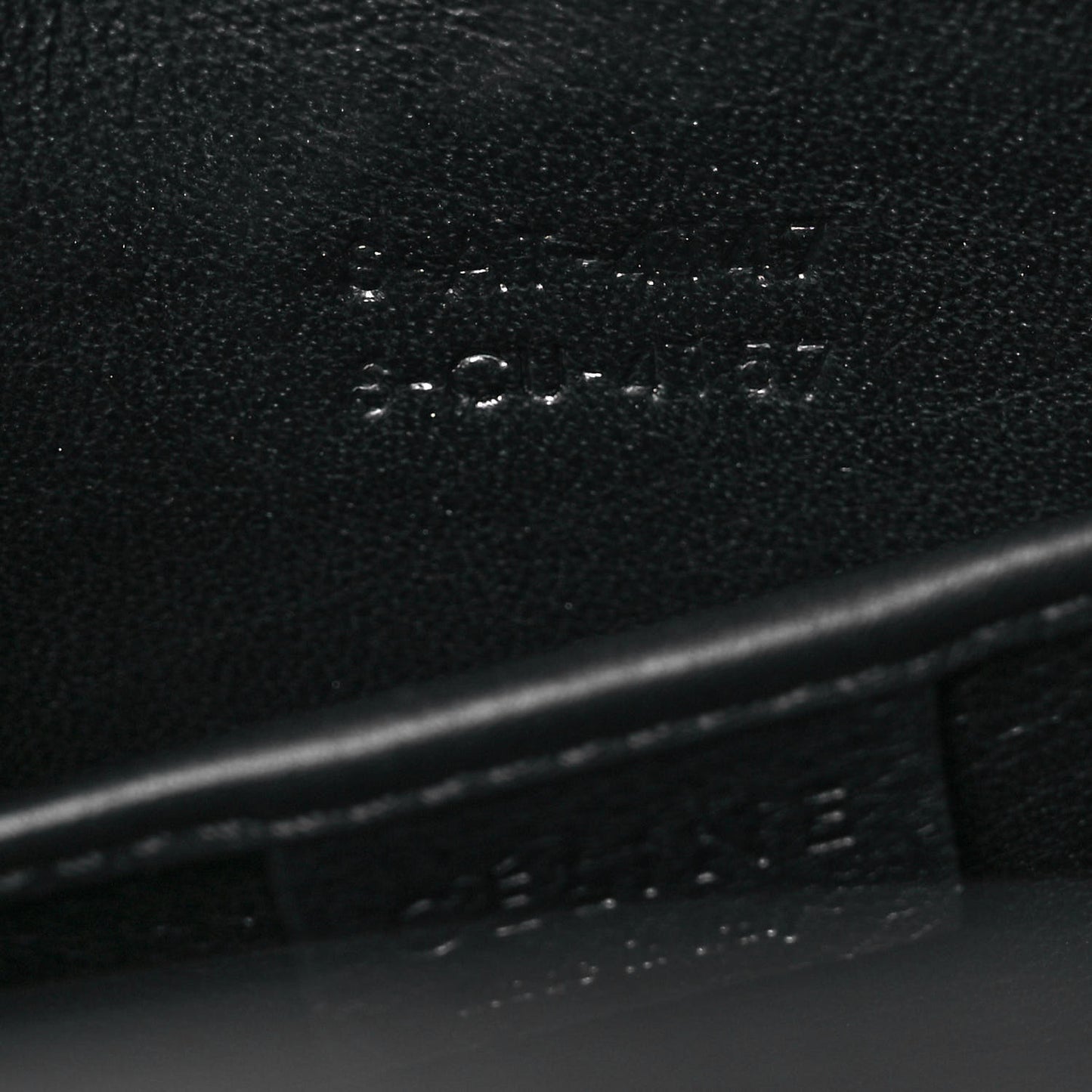 Smooth Calfskin Nano Luggage Black