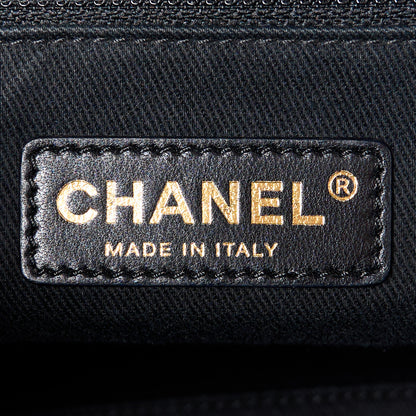 Chanel Caviar Quilted CC Bowler Black 6 of 11