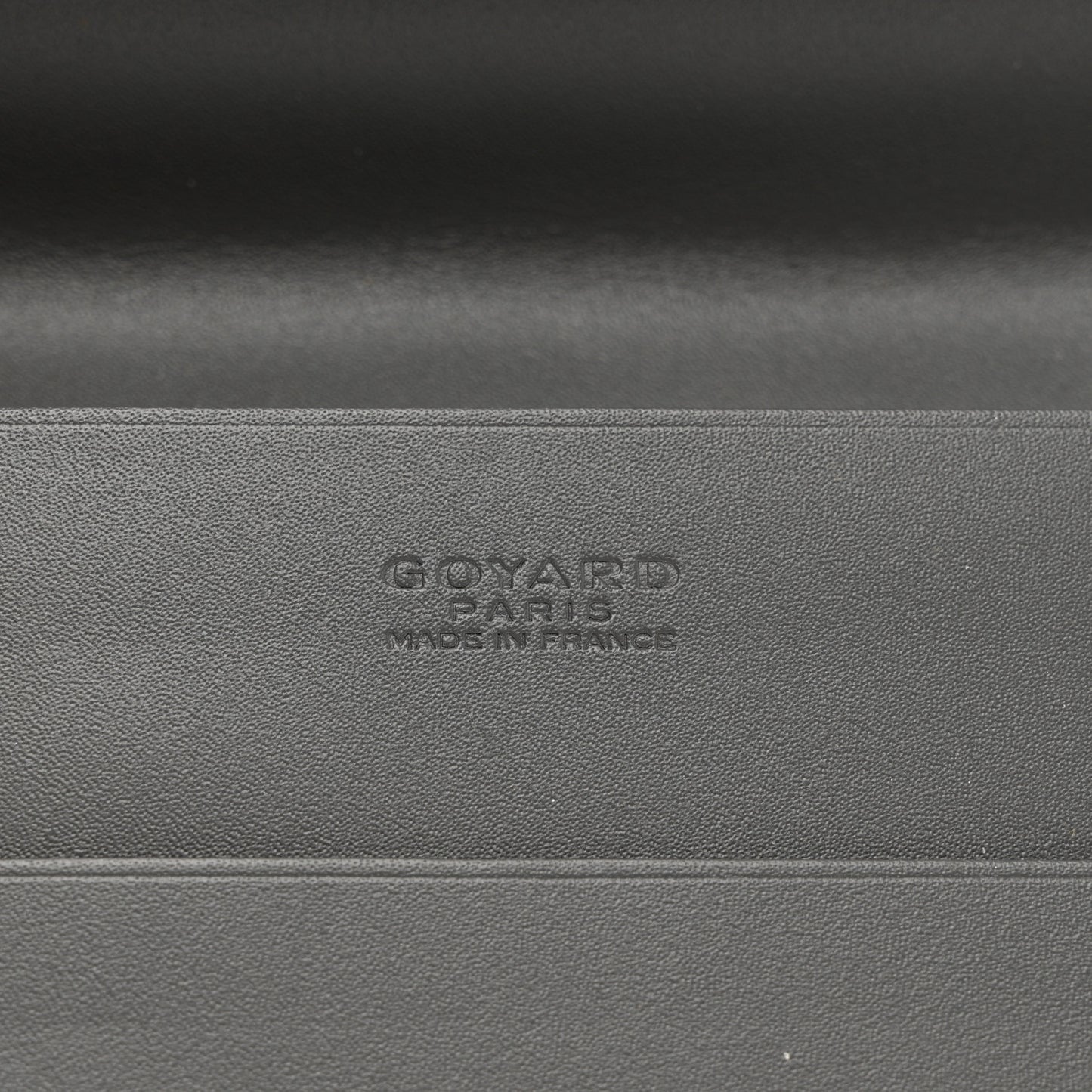 Goyardine Long Bi-Fold Wallet Grey