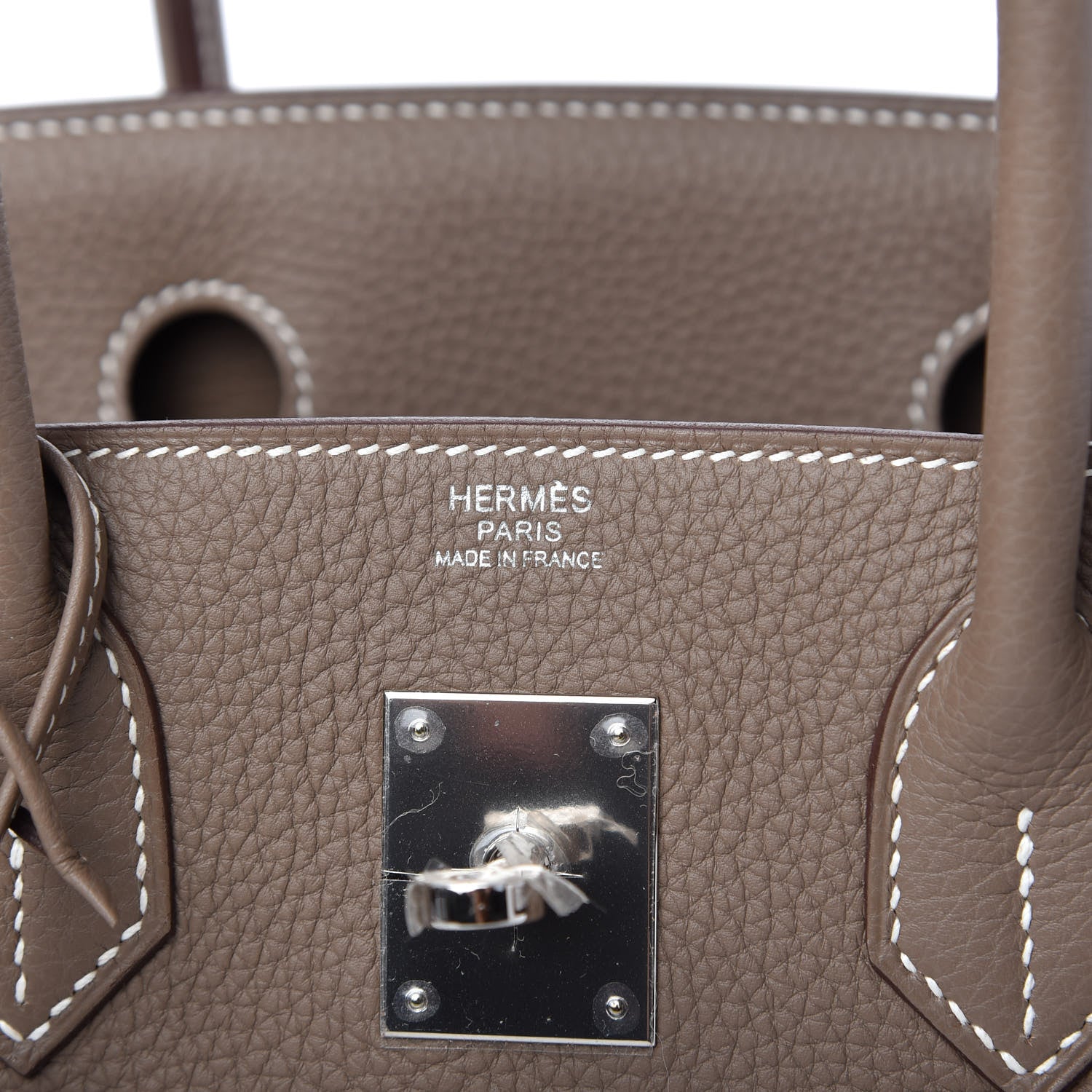 Hermes Togo Birkin 30 Etoupe 8 of 11