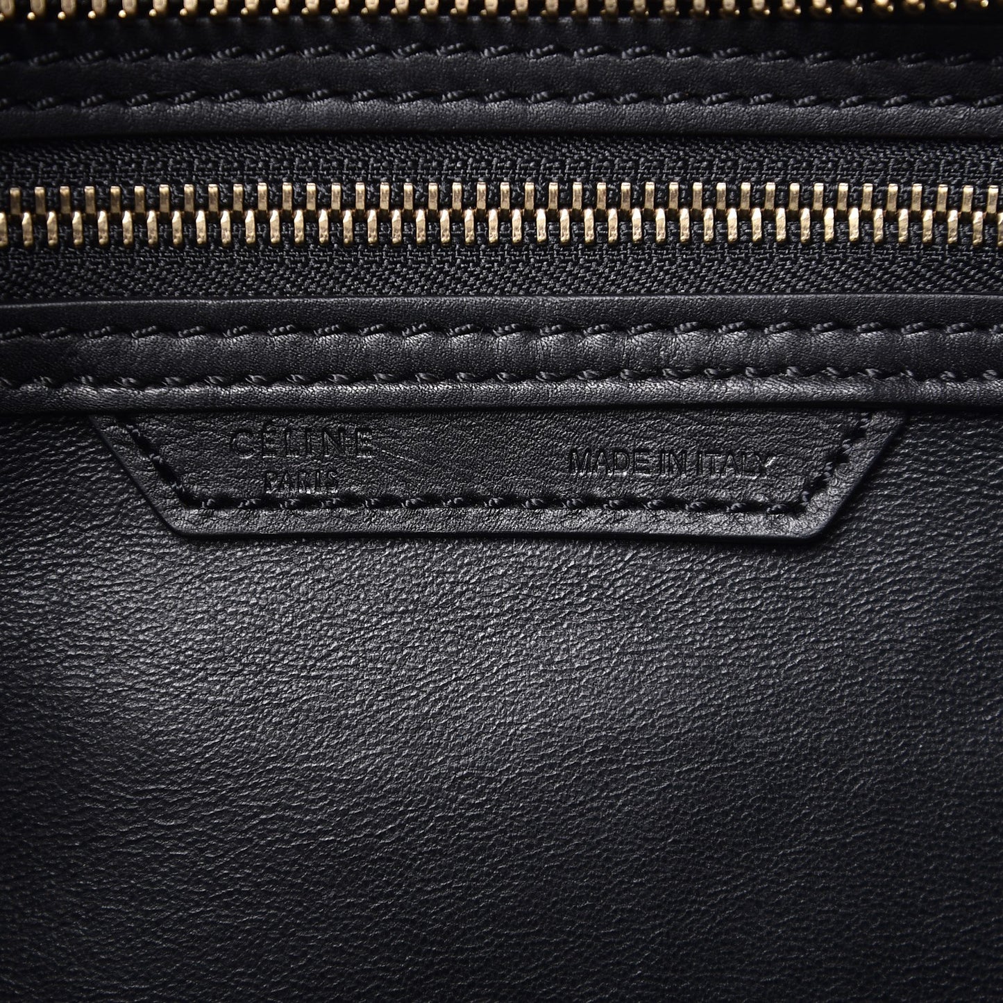 Smooth Calfskin Micro Luggage Black