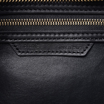 Celine Smooth Calfskin Micro Luggage Black 6 of 9