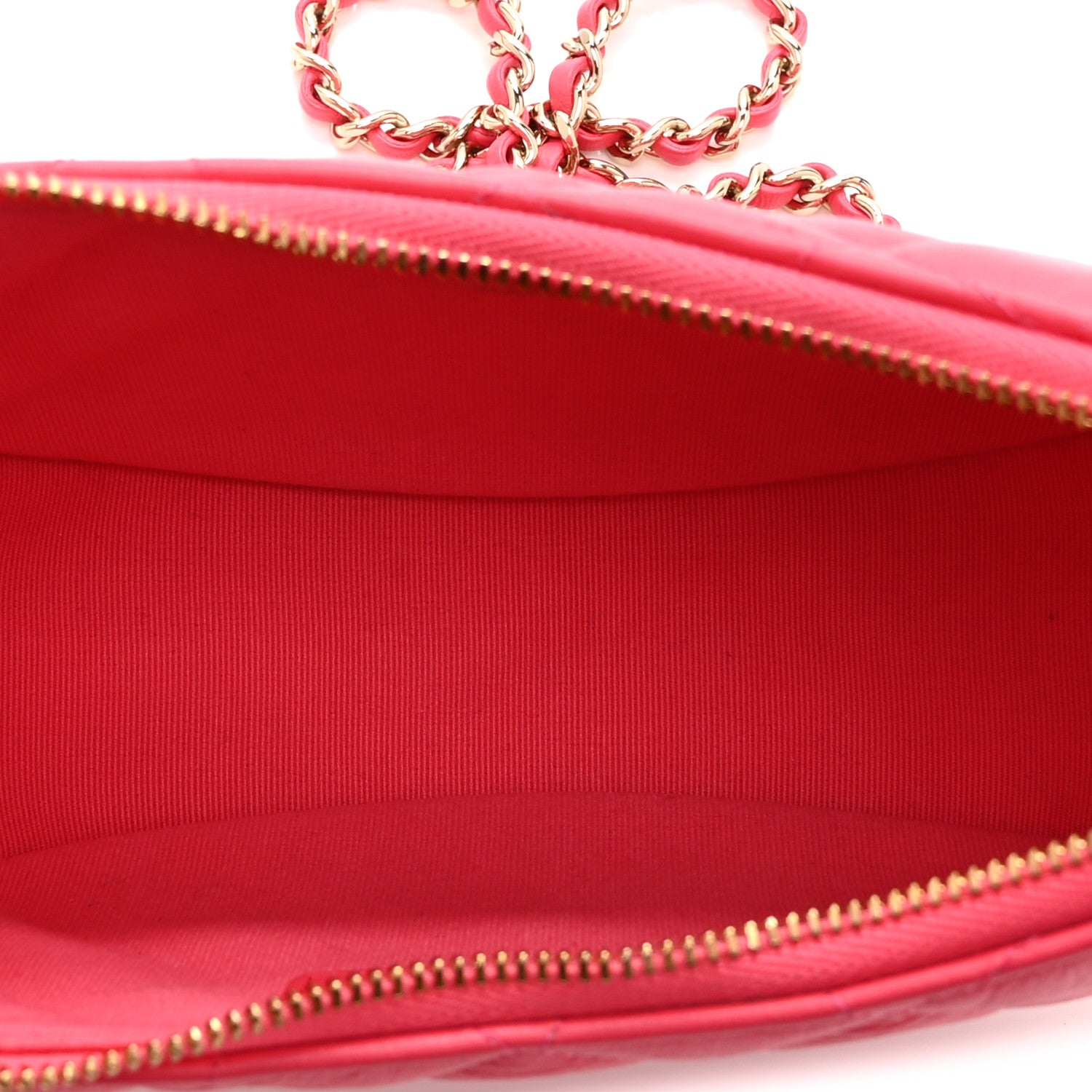 Chanel Lambskin Quilted Small Hobo Bag Pink 5 of 10