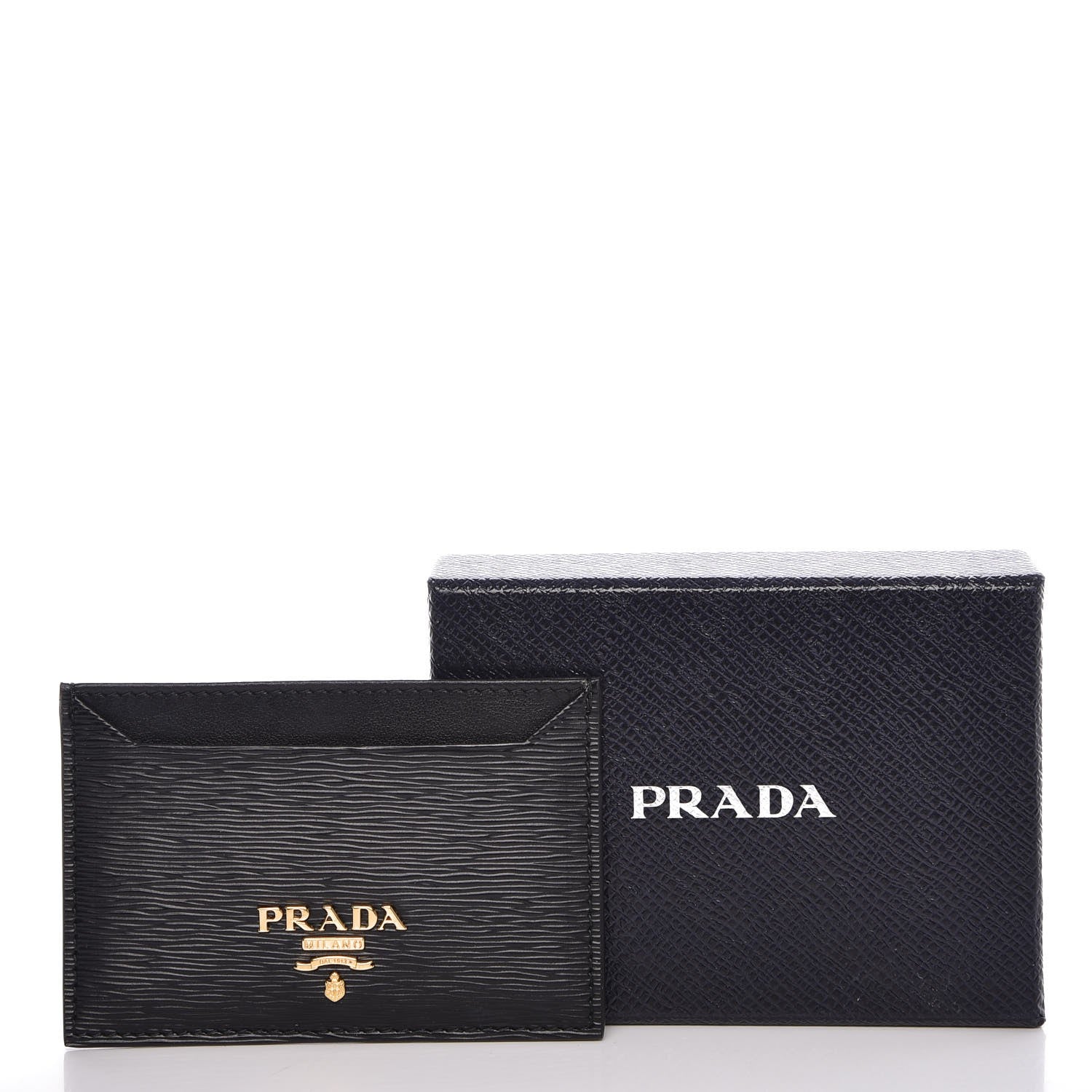 Prada Vitello Move Card Case Black 8 of 8