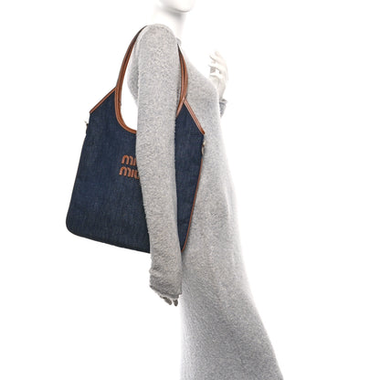 Miu Miu Denim Ivy Blue Brandy 2 of 9