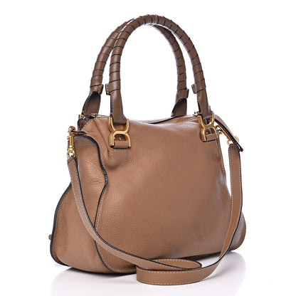 Chloe Calfskin Medium Marcie Satchel Nut 3 of 15